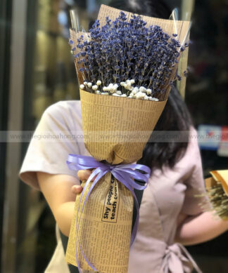 Bó hoa lavender khô L0035