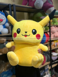 Gấu bông Pikachu ngồi