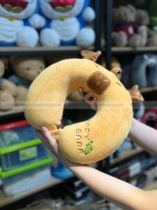 Gối kê cổ cao su non hình Capybara