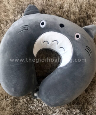 Gối Kê cổ cao su non hình totoro