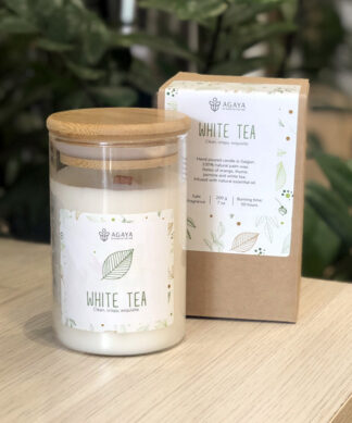 Nến thơm Agaya White tea 200g 1 bấc