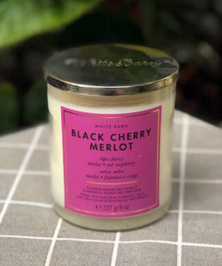 Nến thơm Bath And Body Works Black Cherry Merlot 1 bấc