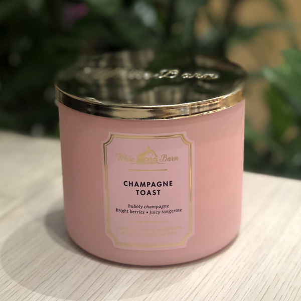 Nến thơm Champagne Toast 3 bấc