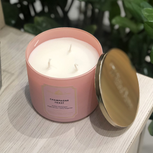 Nến thơm Champagne Toast 3 bấc