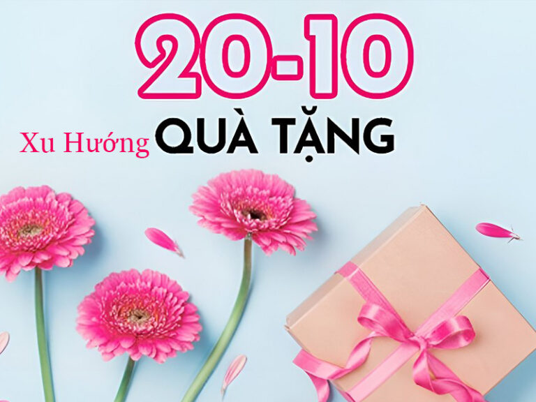 Xu hướng quà tặng 20/10 năm nay – Cá nhân hóa và tinh tế