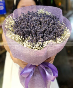 Bó hoa Lavender khô bó tròn – Lavender Bloom