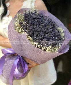 Bó hoa Lavender khô bó tròn – Lavender Bloom