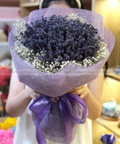 Bó hoa Lavender khô bó tròn – Lavender Bloom