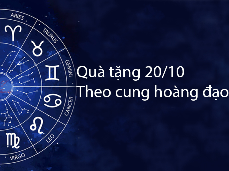 Gợi ý quà tặng 20/10 theo cung hoàng đạo – Món quà “chuẩn gu” nàng thích mê