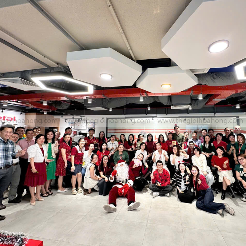 Khoảnh khắc vui nhộn cùng Ông Già Noel