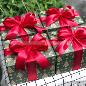 Mẫu gói quà phong cách giáng sinh