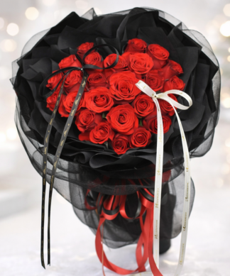 Bó hoa Hồng đỏ Pháp - Love you