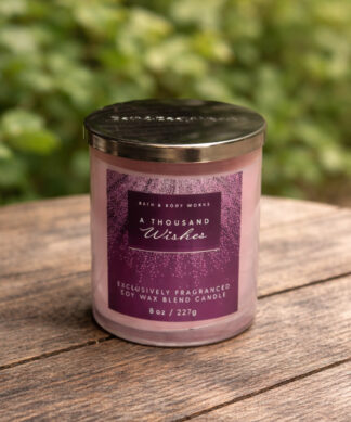 Nến Thơm Bath & Body Works A Thousand Wishes 1 bấc