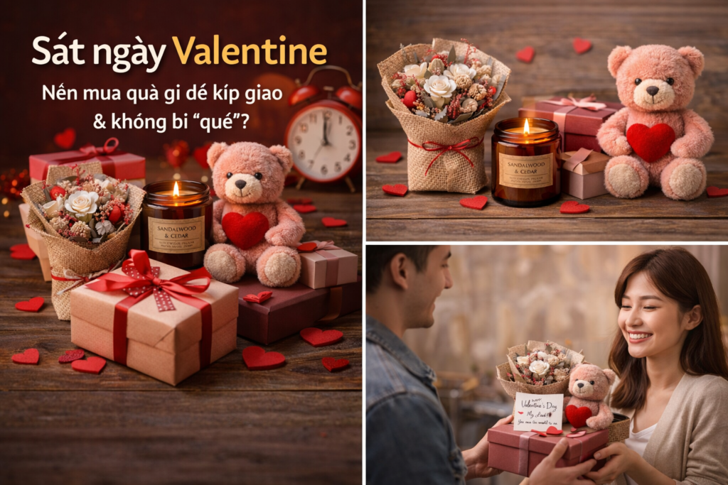 Sát ngày Valentine nên mua quà gì