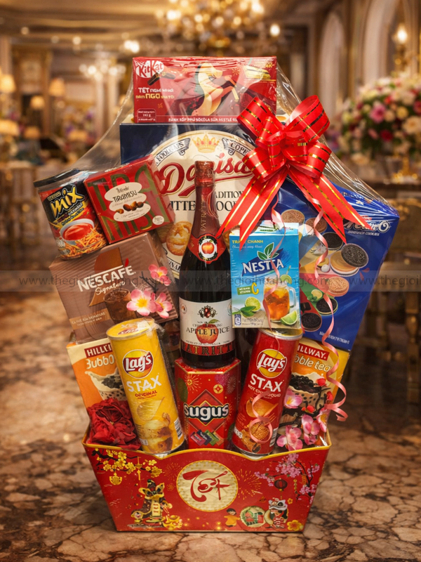 Mẫu giỏ quà Tết, quà sự kiện doanh nghiệp
