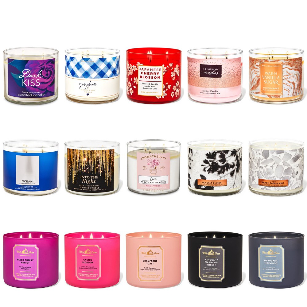 Top 10 Mùi Nến Thơm Bath and Body Works 