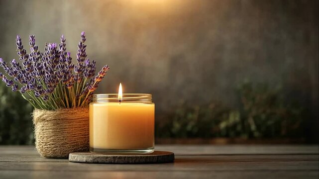 Cách Trang Trí Phòng Ngủ Với Hoa Lavender Khô & Nến Thơm Giúp Thư Giãn, Ngủ Ngon