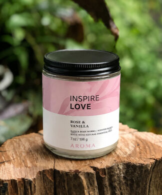 Nến Thơm Bath & Body Works Rose & Vanilla 1 Bấc