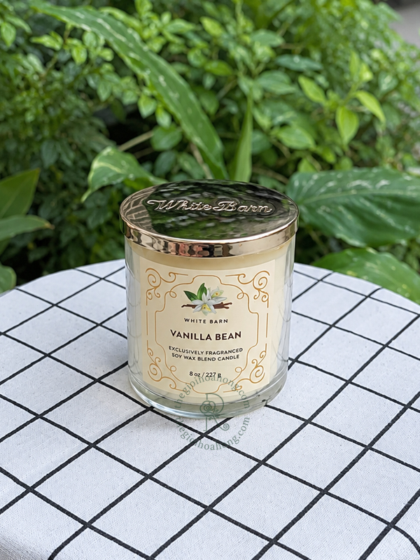 Nến Thơm Bath & Body Works Vanilla Bean 1 Bấc